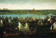 Hendrik Cornelisz. Vroom Battle of Haarlemmermeer, 26 May 1573 Sweden oil painting artist